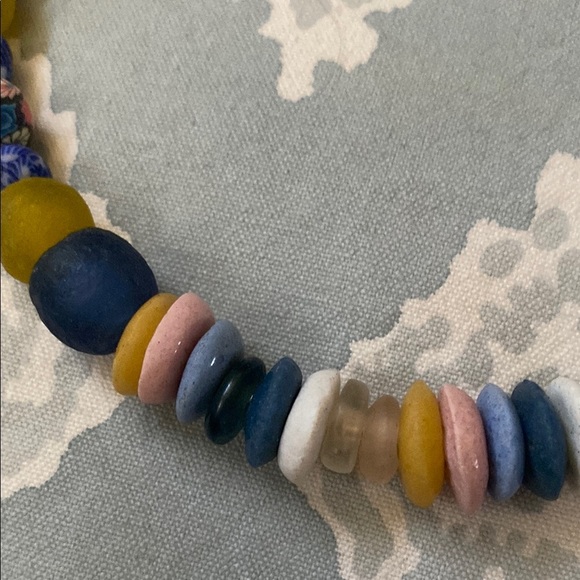 Colorful Beaded handmade choker necklace OS - Picture 4 of 6